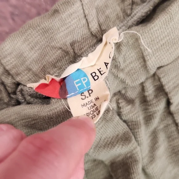 Free People Beach Culver City Pleated Harem Lounge Pants - Picture 5 of 9